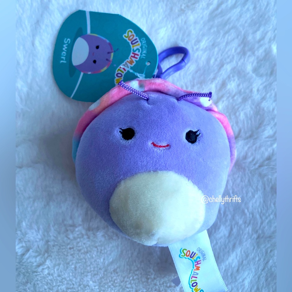 Squishmallow Clip On Swerl